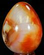 Colorful Carnelian Agate Egg #41196-2